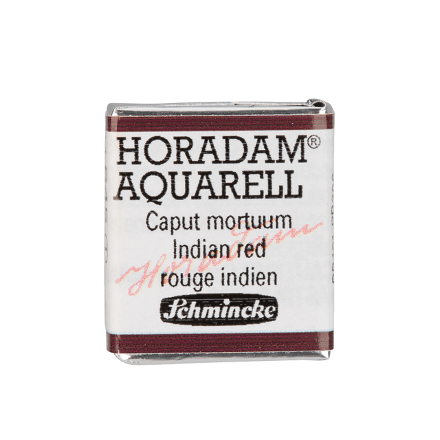 Краски акварельные "Schmincke Horadam", 645 индийский красный, полукювета
