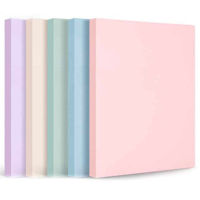 Папка с файлами "Deli Pastel", 40 карманов, ассорти