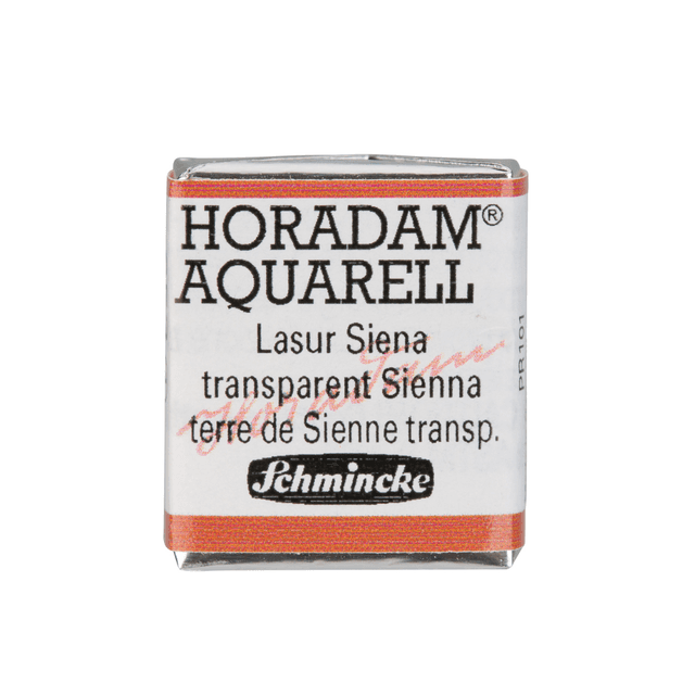 Краски акварельные "Schmincke Horadam", 653 сиена прозрачная, полукювета