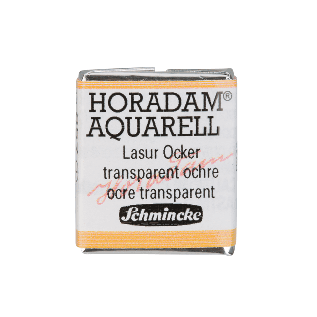 Краски акварельные "Schmincke Horadam", 657 охра прозрачная, полукювета