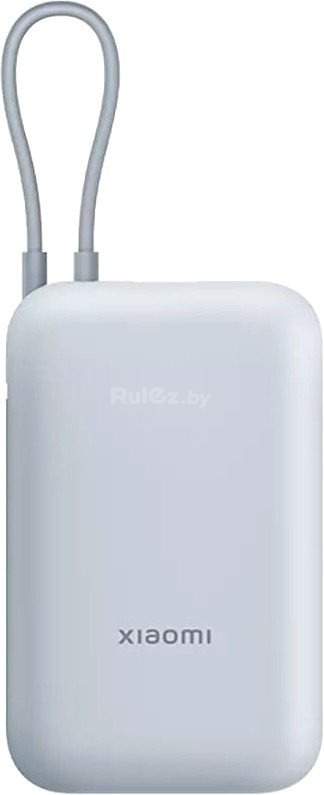 Внешний аккумулятор Xiaomi Power Bank P15ZM 10000mAh (голубой, международная версия)