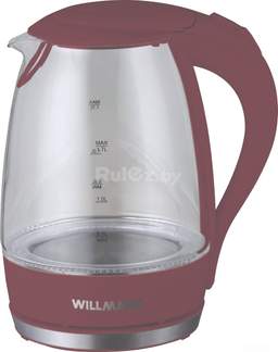 Электрочайник Willmark WEK-1708G (бордовый)