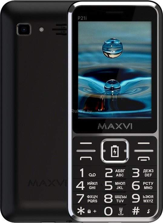 Телефон Maxvi P21i (черный)