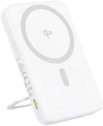 Внешний аккумулятор Baseus PicoGo Qi2 Magnetic Power Bank 5000mAh 20W (белый)