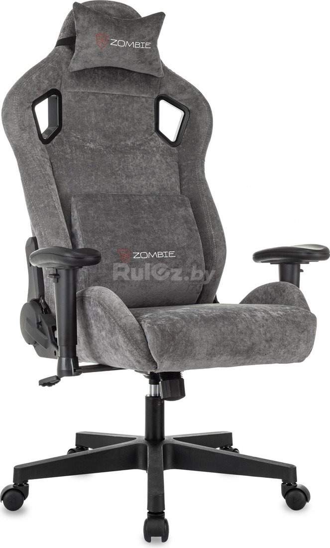 Игровое (геймерское) кресло Zombie Ghost Fabric (серый Light-19)