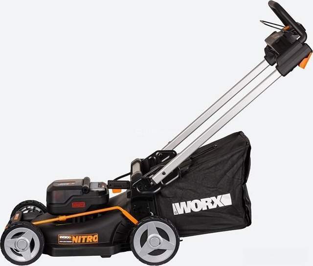 Газонокосилка аккумуляторная Worx WG748E