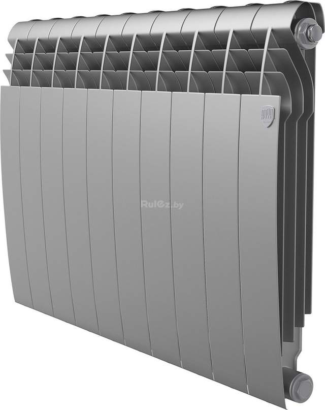Биметаллический радиатор Royal Thermo Biliner B 500 Серебристый - 8 секций