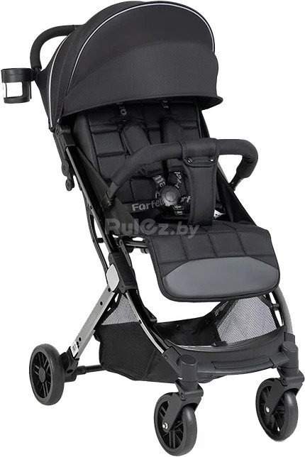 Коляска прогулочная «книга» Farfello Comfy Go Comfort CG-301 (абсолютно черный)