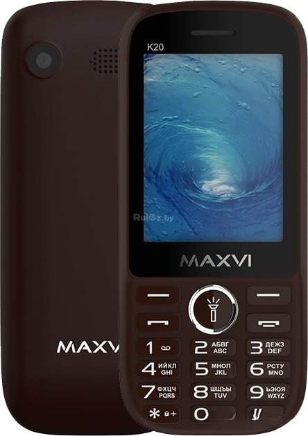 Мобильный телефон Maxvi K20 (коричневый)