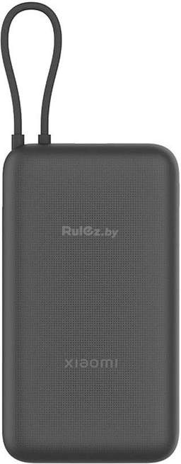 Внешний аккумулятор Xiaomi Power Bank PB2020MI 20000mAh (темно-серый, международная версия)