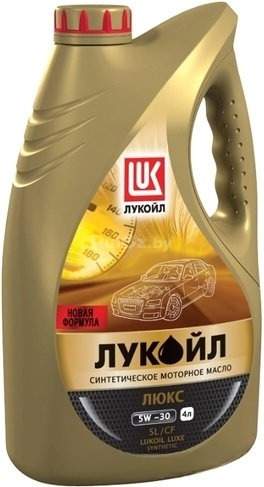 Моторное масло Лукойл Люкс синтетическое API SL/CF 5W-30 4л
