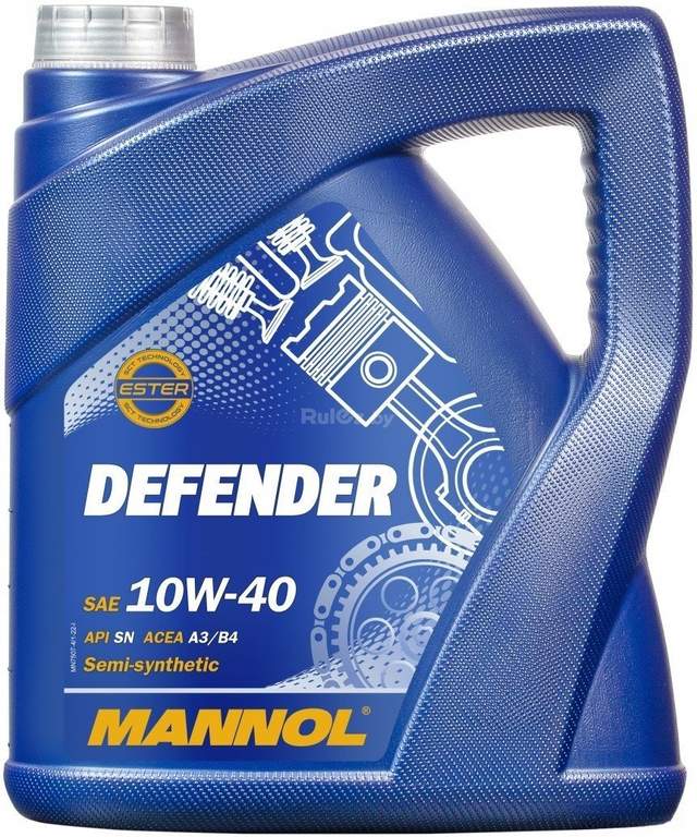 Моторное масло Mannol Defender 10W-40 4л