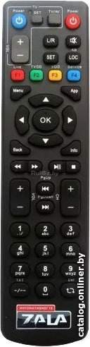 Пульт ДУ ZALA IP TV (черный)