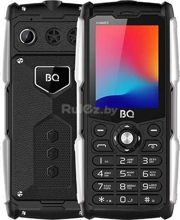 Мобильный телефон BQ-Mobile BQ-2449 Hammer (черный)