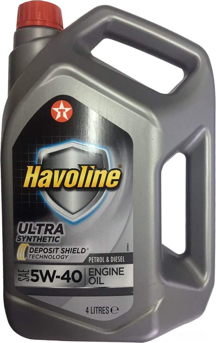Моторное масло Texaco Havoline Ultra 5W-40 4л