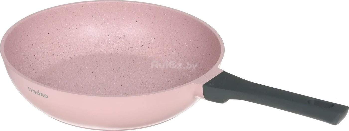 Сковорода Tesoro Florence Induction Total Pink TF1628tpi