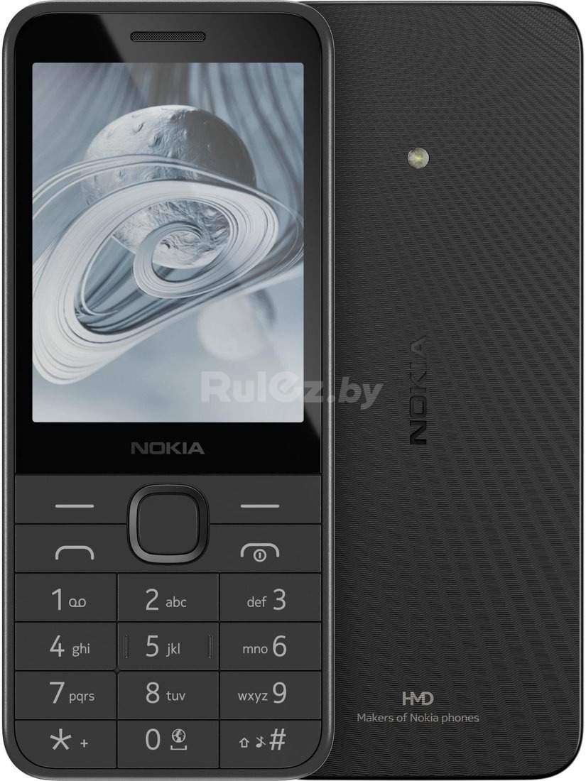 Кнопочный телефон Nokia 215 4G (2024) Dual SIM TA-1613 (черный)