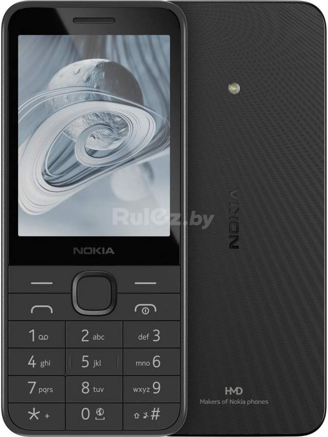 Кнопочный телефон Nokia 215 4G (2024) Dual SIM TA-1613 (черный)