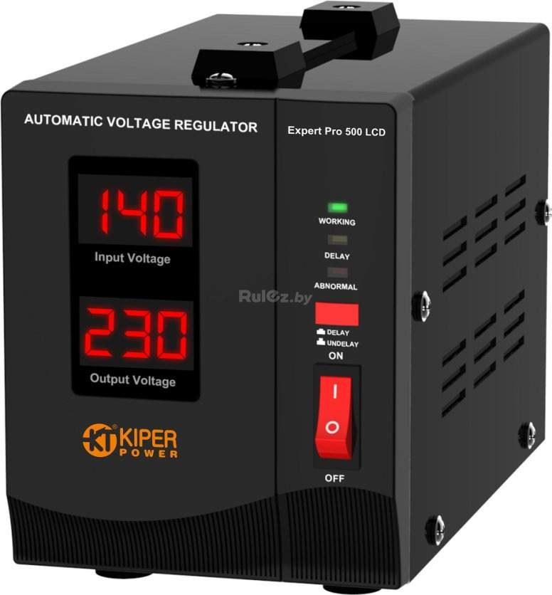 Стабилизатор напряжения Kiper Power Expert Pro 500 LCD (500VA/300W)