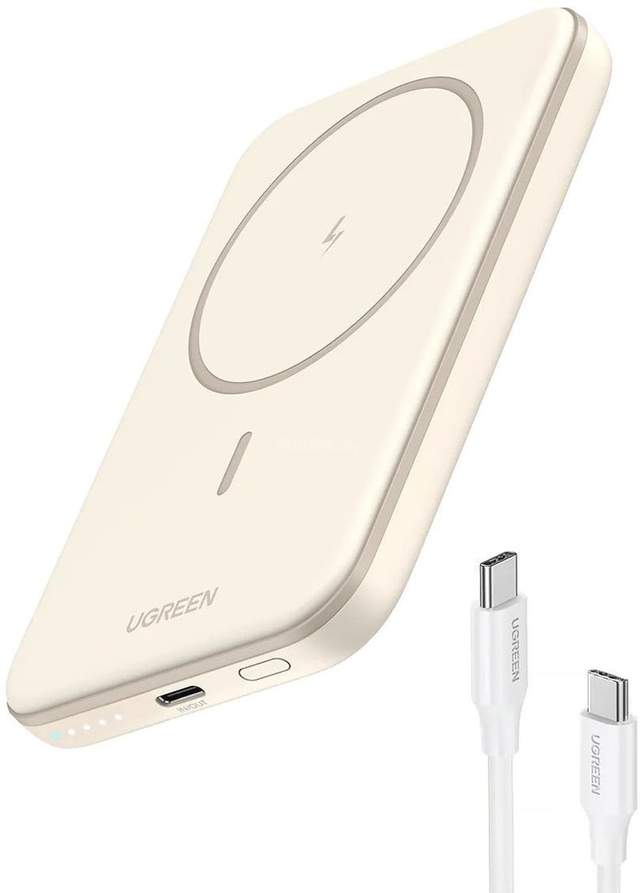 Внешний аккумулятор Ugreen PB560 5000mAh (бежевый)