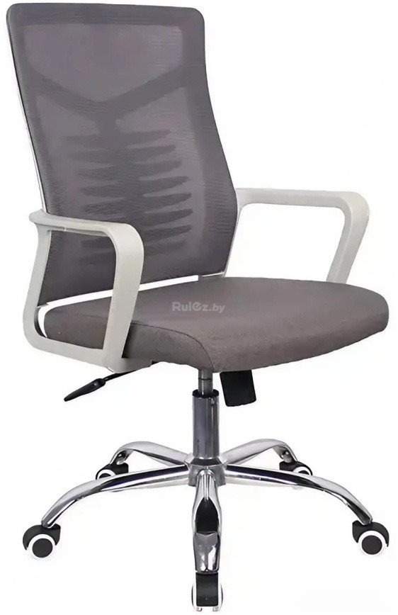 Кресло Situp Delta grey chrome (сетка grey/grey)