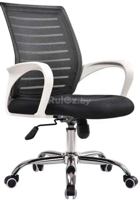 Кресло Situp MIX 600 white chrome (сетка black/ black)