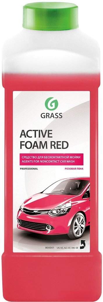 Grass Моющее средство Active Foam Red 1л 800001