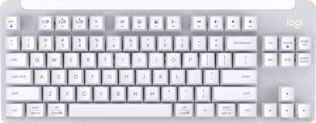 Клавиатура Logitech K855 920-011071 (серебристый, с гравировкой)
