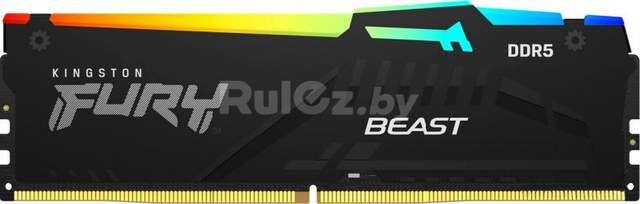 Оперативная память Kingston FURY Beast RGB 16ГБ DDR5 6000 МГц KF560C36BBE2A-16