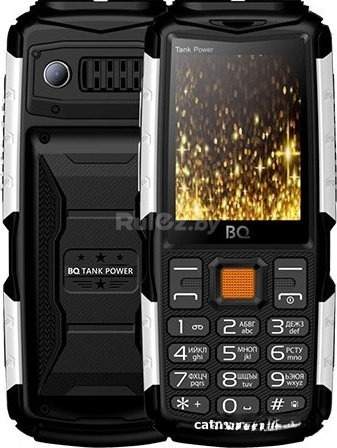 Мобильный телефон BQ-Mobile BQ-2430 Tank Power (черный/серебристый)