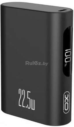 Внешний аккумулятор XO PR155 10000mAh (черный)
