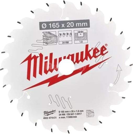 Пильный диск Milwaukee 4932471931