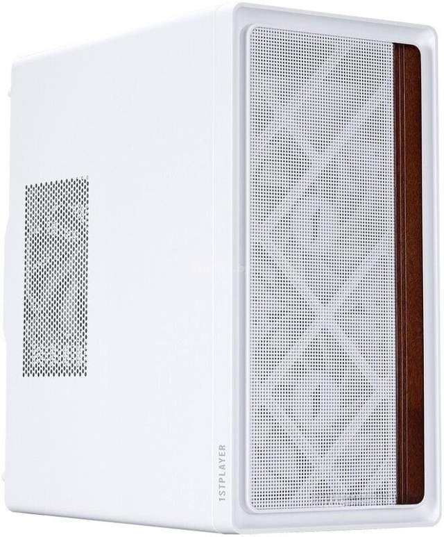Корпус 1stPlayer WD1 WD1-WH-3F-W (белый)
