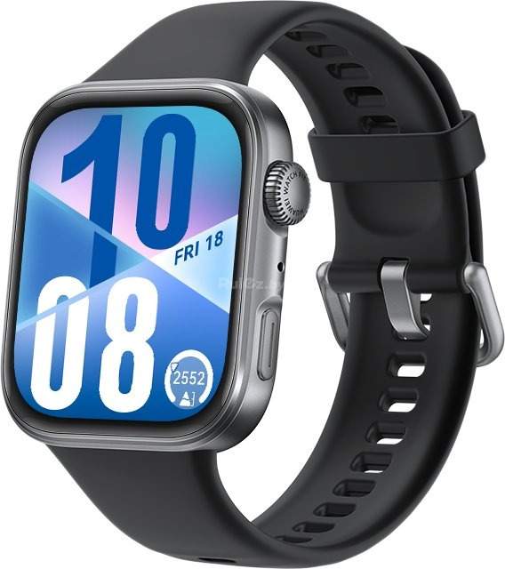 Умные часы Huawei Watch FIT 4 (черный, с черным силиконовым ремешком, международная версия)