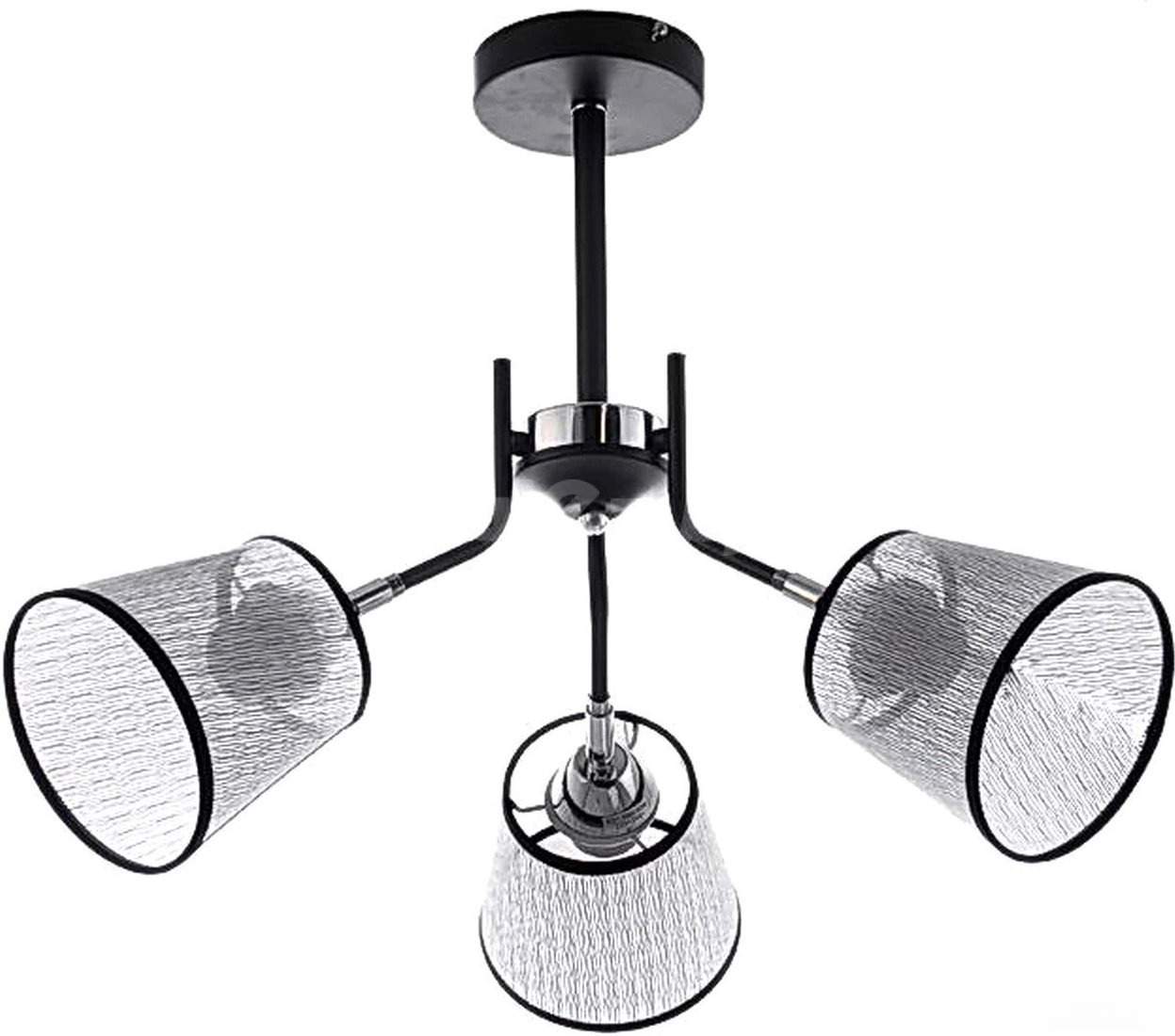 Припотолочная люстра Aitin Pro RH8046/3 черный/хром