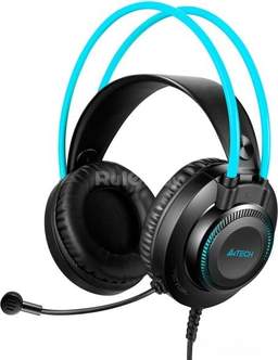 Наушники A4Tech Fstyler FH200U (серый/голубой) A4Tech Fstyler FH200U (черный/голубой)