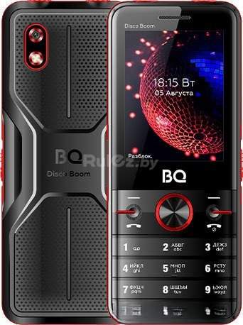 Кнопочный телефон BQ-Mobile BQ-2842 Disco Boom (красный)