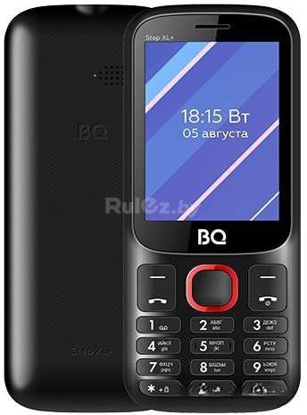 Мобильный телефон BQ-Mobile BQ-2820 Step XL+ (черный/красный)