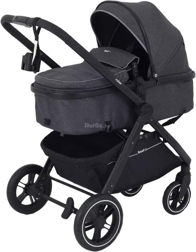 Универсальная коляска Rant Basic Roller RA161 (2 в 1, grey)