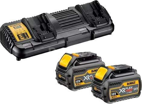 Аккумулятор с зарядным устройством DeWalt DCB132T2 (18В/2x6 Ач)