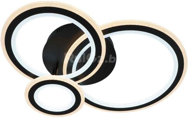 Припотолочная люстра Estares Triplex Round 108W 3R-APP-713x492x128-BLACK/WHITE-220-IP20