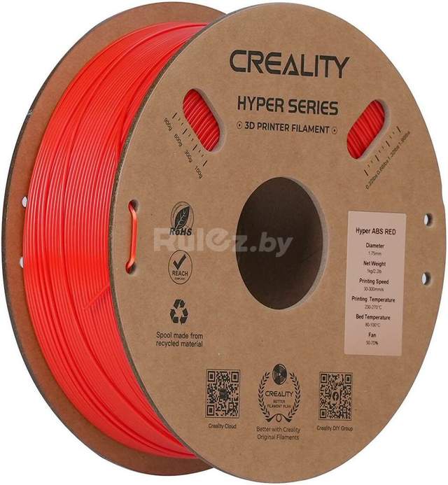 Филамент Creality ABS Hyper 1.75мм 3301020056 (1 кг, красный)
