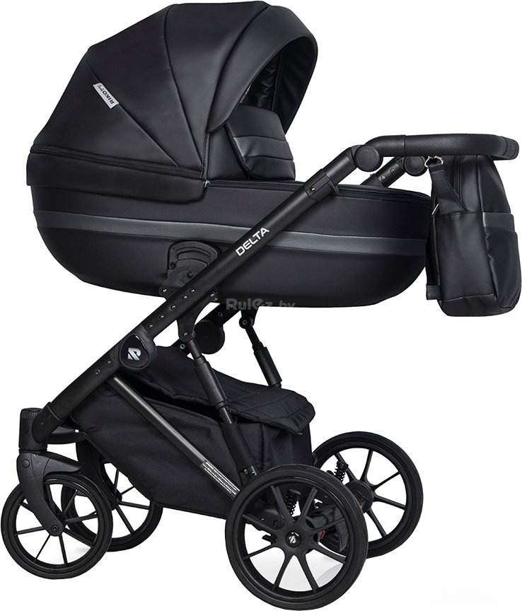 Универсальная коляска Riko Basic Delta Ecco (2 в 1, 15/black)