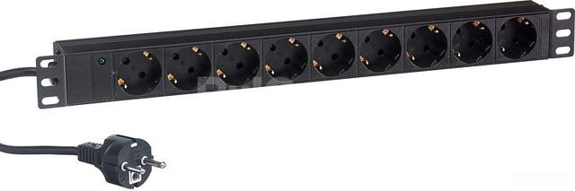 Блок розеток ExeGate ServerPro PDU-19H904 Al-9S-EU2.5