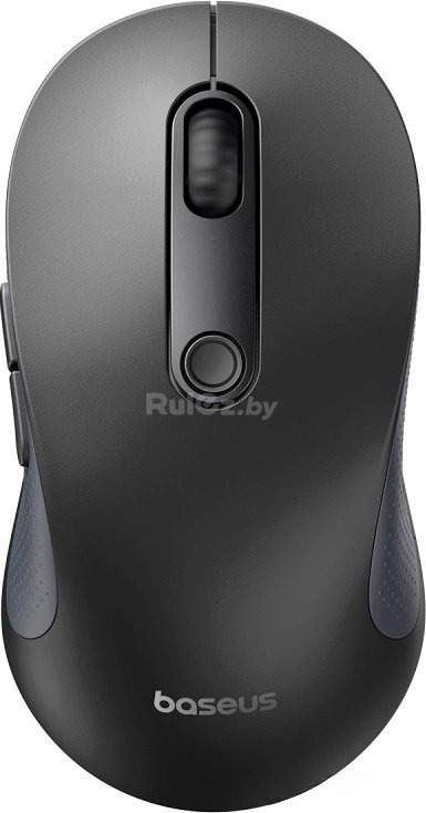 Мышь Baseus F02 Ergonomic Wireless Mouse (черный, без батарейки в комплекте)