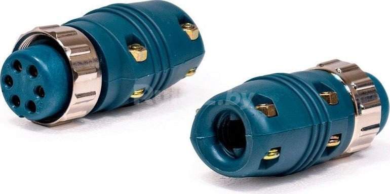 Разъем для панели сварочного аппарата Aurora Ultimate 6pin "мама" 23064