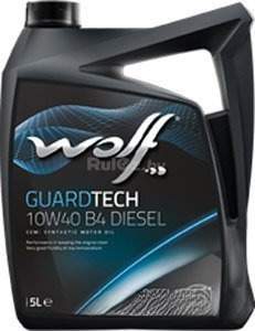 Моторное масло Wolf Guard Tech 10W-40 B4 Diesel 4л