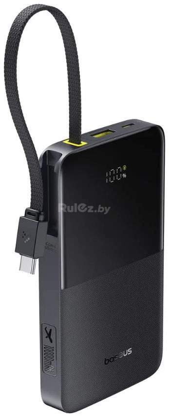 Внешний аккумулятор Baseus EnerFill FC51 Bipow2 Pro Power Bank 10000mAh (черный)