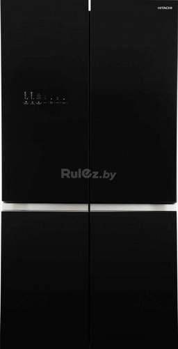 Четырёхдверный холодильник Hitachi R-WB720VUC0GBK