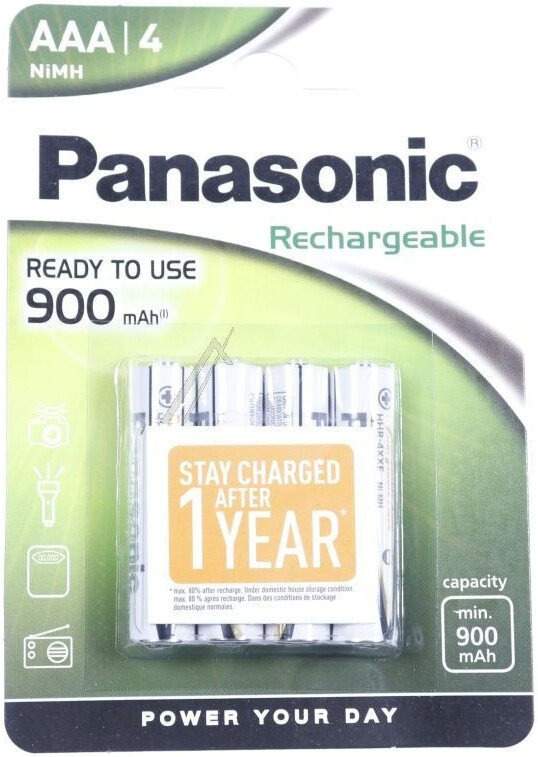 Аккумулятор Panasonic Evolta AAA HHR-4XXE/4BP (2 шт) Panasonic Evolta AAA HHR-4XXE/4BP (4 шт)